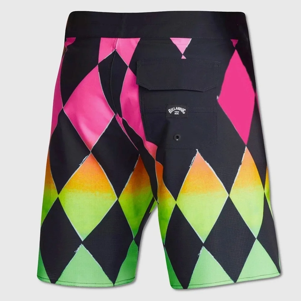 Billabong Sundays‎ Airlite Board Shorts - NWT Mens 34 Black / Multi - #44229-D2